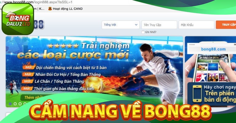 Cẩm nang về sân chơi cá độ Bong88