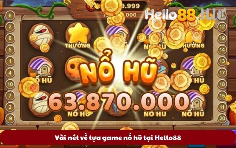 khái quát về trò chơi cá cược nổ hũ tại Hello88. 