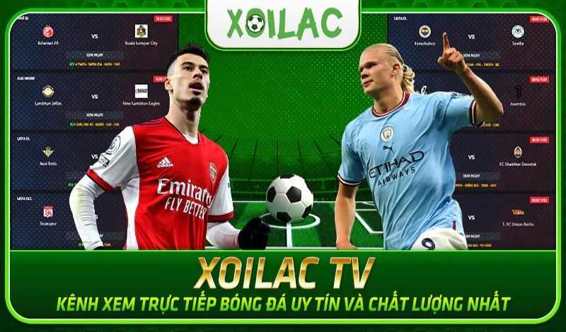 Xoilac tv là website chính thức phát sóng các trận cầu bóng đá hấp dẫn